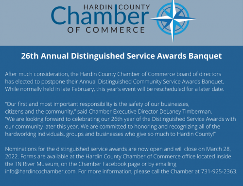 26th Annual Distinguished Service Awards Banquet